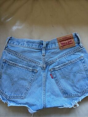 Classic Levi's Blue Denim 501 Jeans